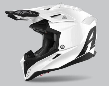 KASK AIROH AVIATOR 3 COLOR WHITE GLOSS XS