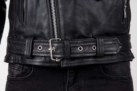 KURTKA SKÓRZANA OZONE RAMONES BLACK S