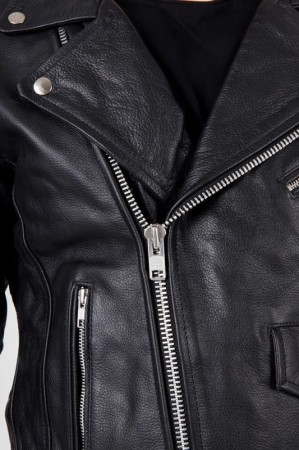 KURTKA SKÓRZANA OZONE RAMONES BLACK S
