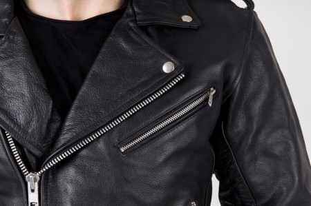 KURTKA SKÓRZANA OZONE RAMONES BLACK S