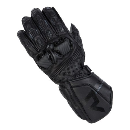 RĘKAWICE SKÓRZANE REBELHORN ST LONG BLACK/GREY S