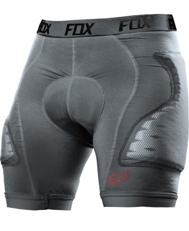 SPODENKI Z OCHRANIACZAMI FOX TITAN RACE SHORT CHARCOAL S