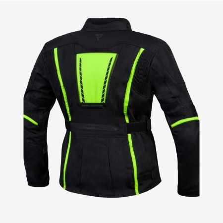 KURTKA TEKSTYLNA REBELHORN HIKER III LADY BLACK/FLO YELLOW DXXS