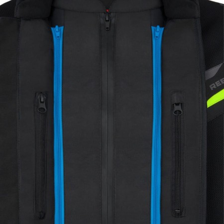 KURTKA TEKSTYLNA REBELHORN FLUX BLACK/FLO YELLOW XXS