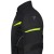KURTKA TEKSTYLNA REBELHORN FLUX BLACK/FLO YELLOW XXS