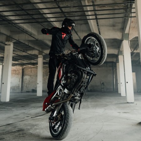 SPODNIE JEANS REBELHORN VANDAL DENIM BLACK W28L32