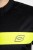 KURTKA TEKSTYLNA OZONE DART BLACK/FLUO YELLOW XXS