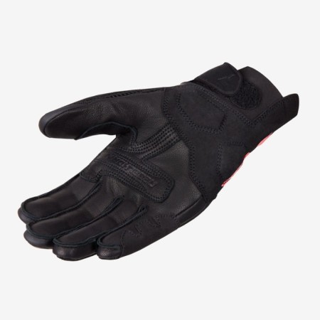 RĘKAWICE SKÓRZANE REBELHORN GAP III BLACK/FLUO RED XS