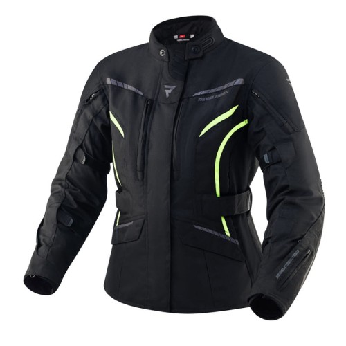 Przejdź do produktu KURTKA TEKSTYLNA REBELHORN HIKER III LADY BLACK/FLO YELLOW 