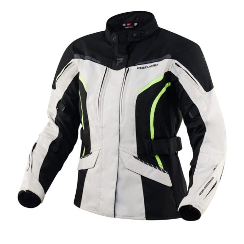 Przejdź do produktu KURTKA TEKSTYLNA REBELHORN HIKER III LADY BLACK/GREY/FLO YELLOW 