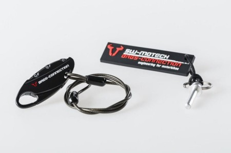 PIN BLOKUJĄCY ORAZ LINKA ZABEZPIECZAJĄ TANK BAG EVO SW-MOTECH BLACK