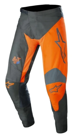 SPODNIE ALPINESTARS RACER SUPERMATIC ANTHRACITE/ORANGE 28