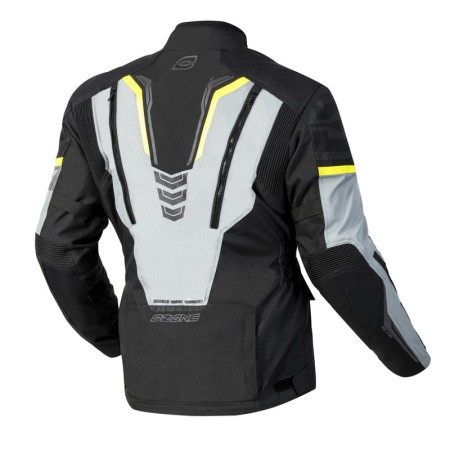 KURTKA TEKSTYLNA OZONE TOUR III BLACK/GREY/FLUO YELLOW XS
