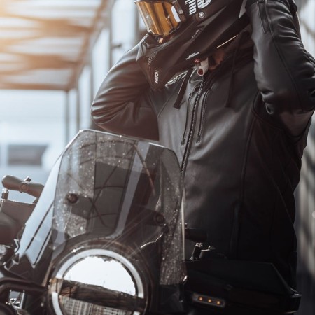 KURTKA SKÓRZANA REBELHORN IMPALA BLACK XXS