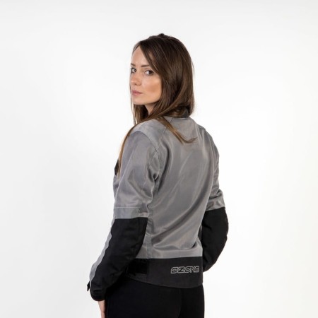 KURTKA TEKSTYLNA OZONE DART LADY SILVER/BLACK DXXS