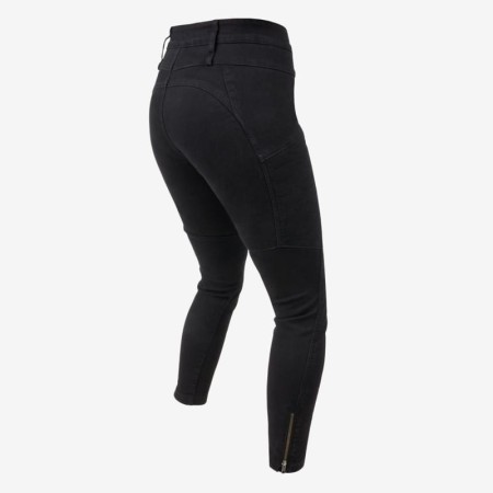 SPODNIE JEANS REBELHORN ASH LADY BLACK W24L30