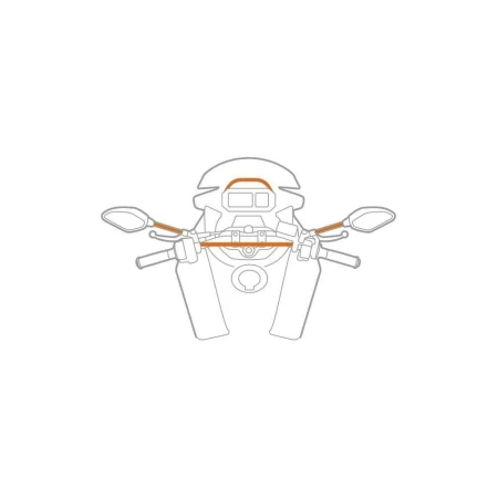 90561 Titan Opti Bar Orbit, mocowanie do lusterka i poprzeczki