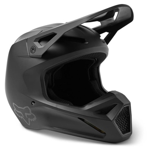 Przejdź do produktu KASK FOX V1 SOLID MATTE BLACK 