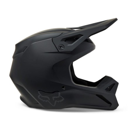 KASK FOX V1 SOLID MATTE BLACK S