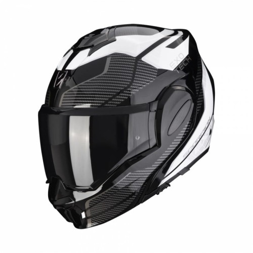 Kask Motocyklowy Systemowy SCORPION EXO-Tech ANIMO BLACK-WHITE