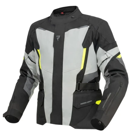 KURTKA TEKSTYLNA REBELHORN SCOUT BLACK/GREY/FLUO YELLOW S