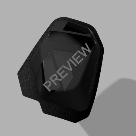 SLIDERY KOLAN REBELHORN (NA RZEPY) BLACK