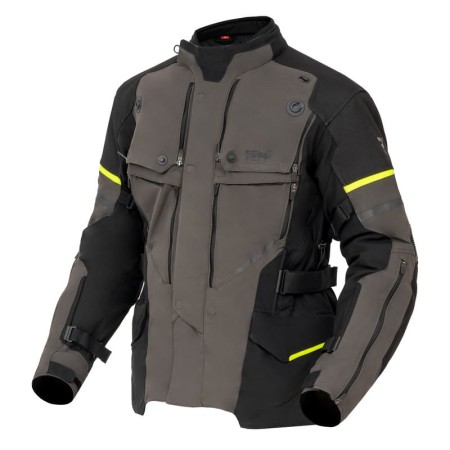 KURTKA TEKSTYLNA REBELHORN RANGE ANTHRACITE/BLACK/FLUO YELLOW XS