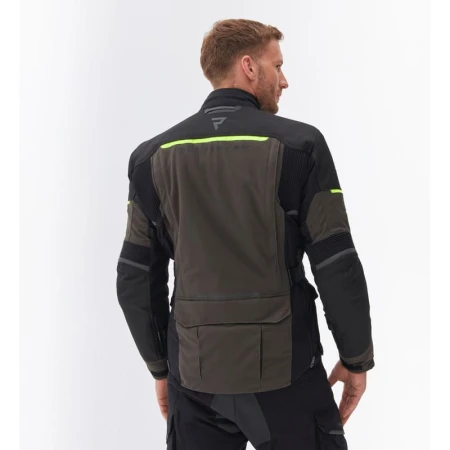 KURTKA TEKSTYLNA REBELHORN RANGE ANTHRACITE/BLACK/FLUO YELLOW XS