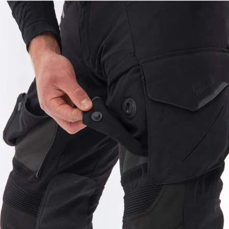 SPODNIE TEKSTYLNE REBELHORN RANGE BLACK XS