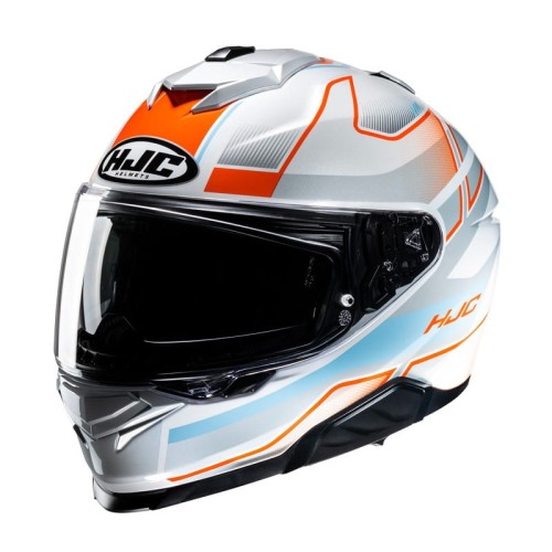 Przejdź do produktu KASK HJC I71 IORIX SILVER/ORANGE