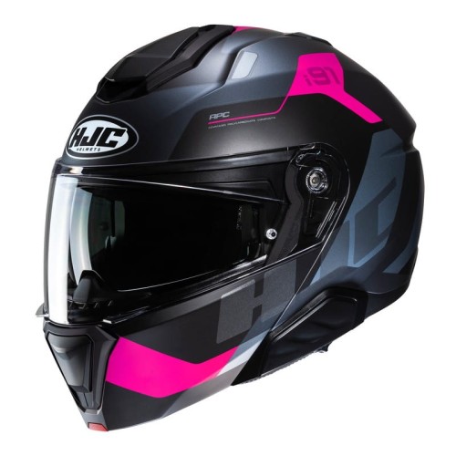 Przejdź do produktu KASK HJC I91 CARST BLACK/PINK 