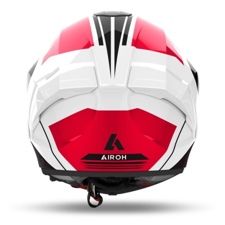 KASK AIROH MATRYX THRON RED GLOSS XS