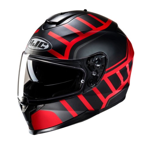 Przejdź do produktu KASK HJC C70N HOLT BLACK/RED 
