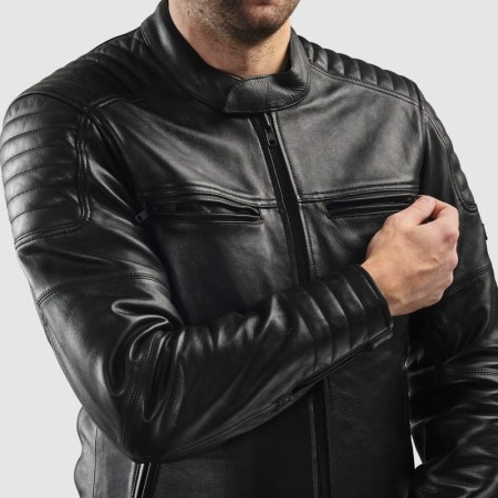 KURTKA SKÓRZANA REBELHORN HUNTER II BLACK XS