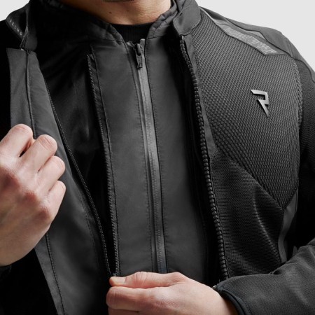 KURTKA TEKSTYLNA REBELHORN JAX BLACK XS