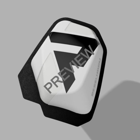 SLIDERY KOLAN REBELHORN (NA RZEPY) WHITE/BLACK