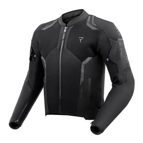 Kurtka Motocyklowa Tekstylna Rebelhorn Jax Black Grey