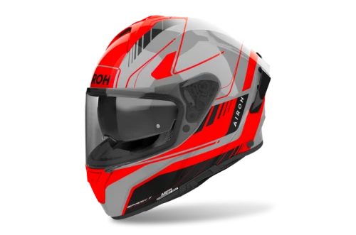 Kask Motocyklowy Integralny AIROH Spark 2 Chrono Orange Gloss