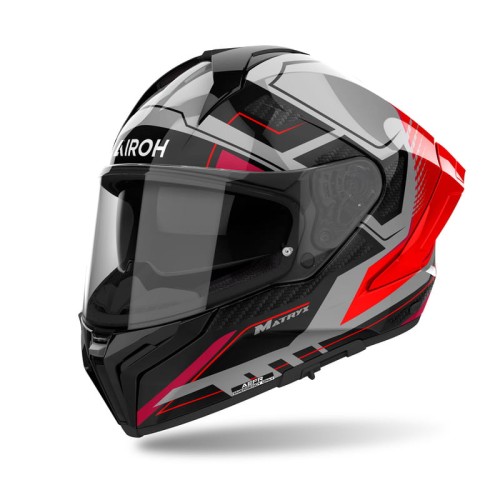 Kask Motocyklowy Integralny AIROH Matryx Rocket Red Gloss