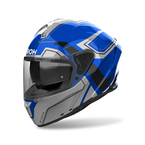 Kask Motocyklowy Integralny AIROH Spark 2 Dart Blue Gloss