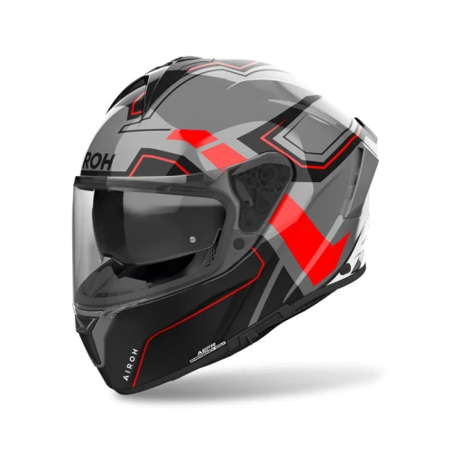 Kask Motocyklowy Integralny AIROH Spark 2 Dart Red Gloss