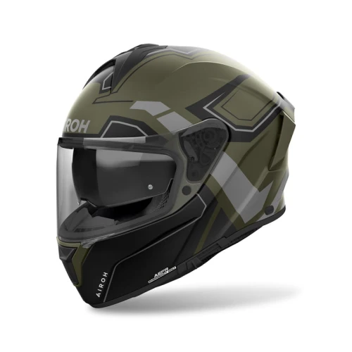 Kask Motocyklowy Integralny AIROH Spark 2 Dart Militray Green Matt