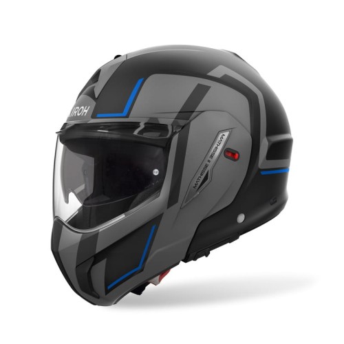 Przejdź do produktu Kask Airoh Mathisse II Genius Blue Matt