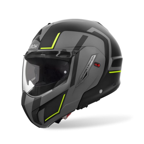 Przejdź do produktu Kask Airoh Mathisse II Genius Yellow Matt