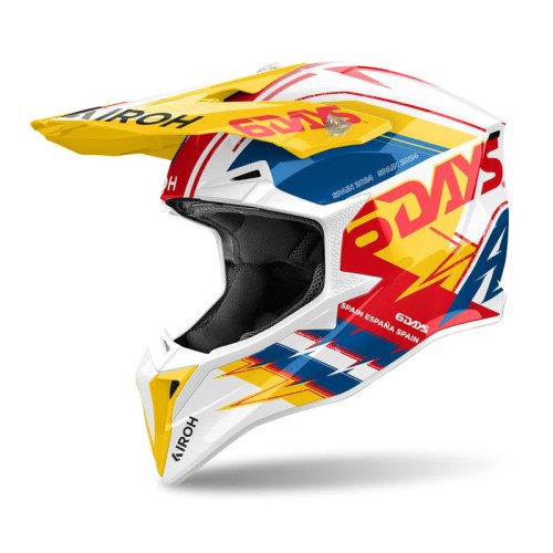 Przejdź do produktu Kask Airoh Wraaap 6Days Spain 2024 Gloss