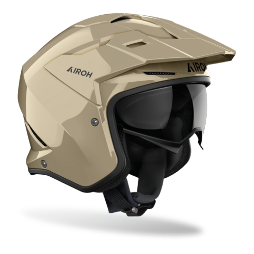 Kask Motocyklowy Otwarty AIROH Kombakt Moka Glow Gloss