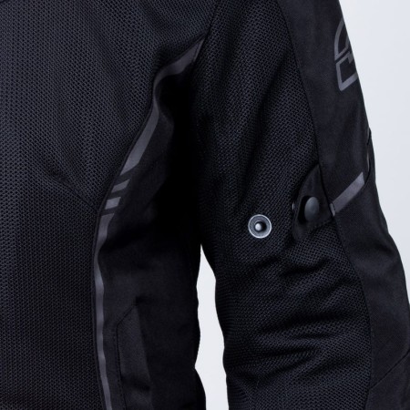 KURTKA MOTOCYKLOWA TEKSTYLNA DAMSKA OZONE JET 2 BLACK WXS