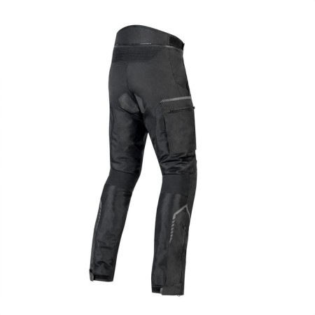 SPODNIE MOTOCYKLOWE TEKSTYLNE DAMSKIE OZONE FLOW BLACK WXXL