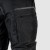 SPODNIE MOTOCYKLOWE TEKSTYLNE DAMSKIE OZONE FLOW BLACK WXXL