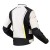 KURTKA MOTOCYKLOWA TEKSTYLNA DAMSKA OZONE FLOW BLACK GREY FLUO YELLOW WXXS